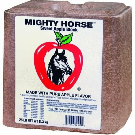 MIGHTY DEER LICK Sweet Apple Horse Block 12580
